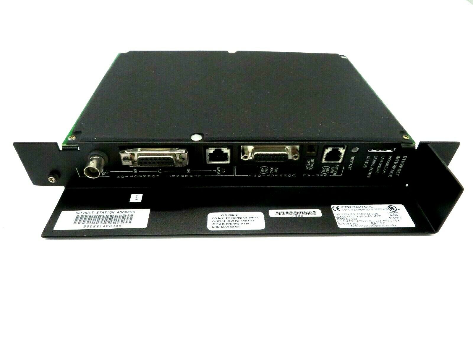NEW GE FANUC IC697CMM742 KL ETHERNET INTERFACE MODULE IC697CMM742KL - Image 3