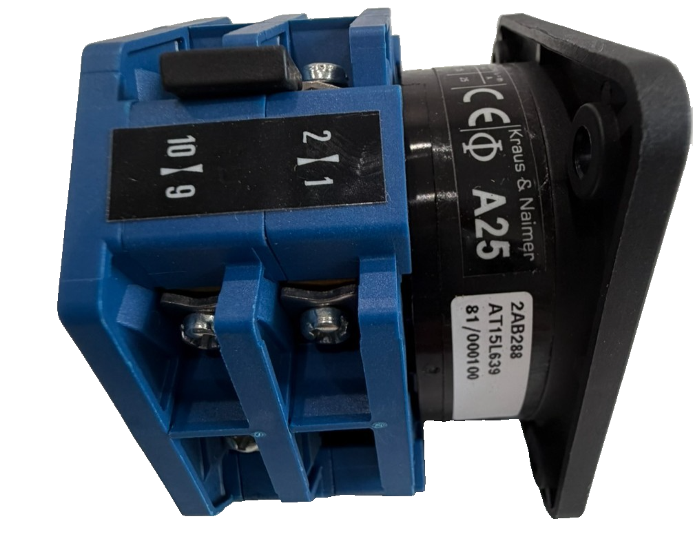 NEW KRAUS & NAIMER 2AB288 ROTARY CAM SWITCH AT15L639 - Image 4