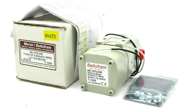 NEW MARSH BELLOFRAM 961-070-000 PRESSURE TRANSDUCER 961070000
