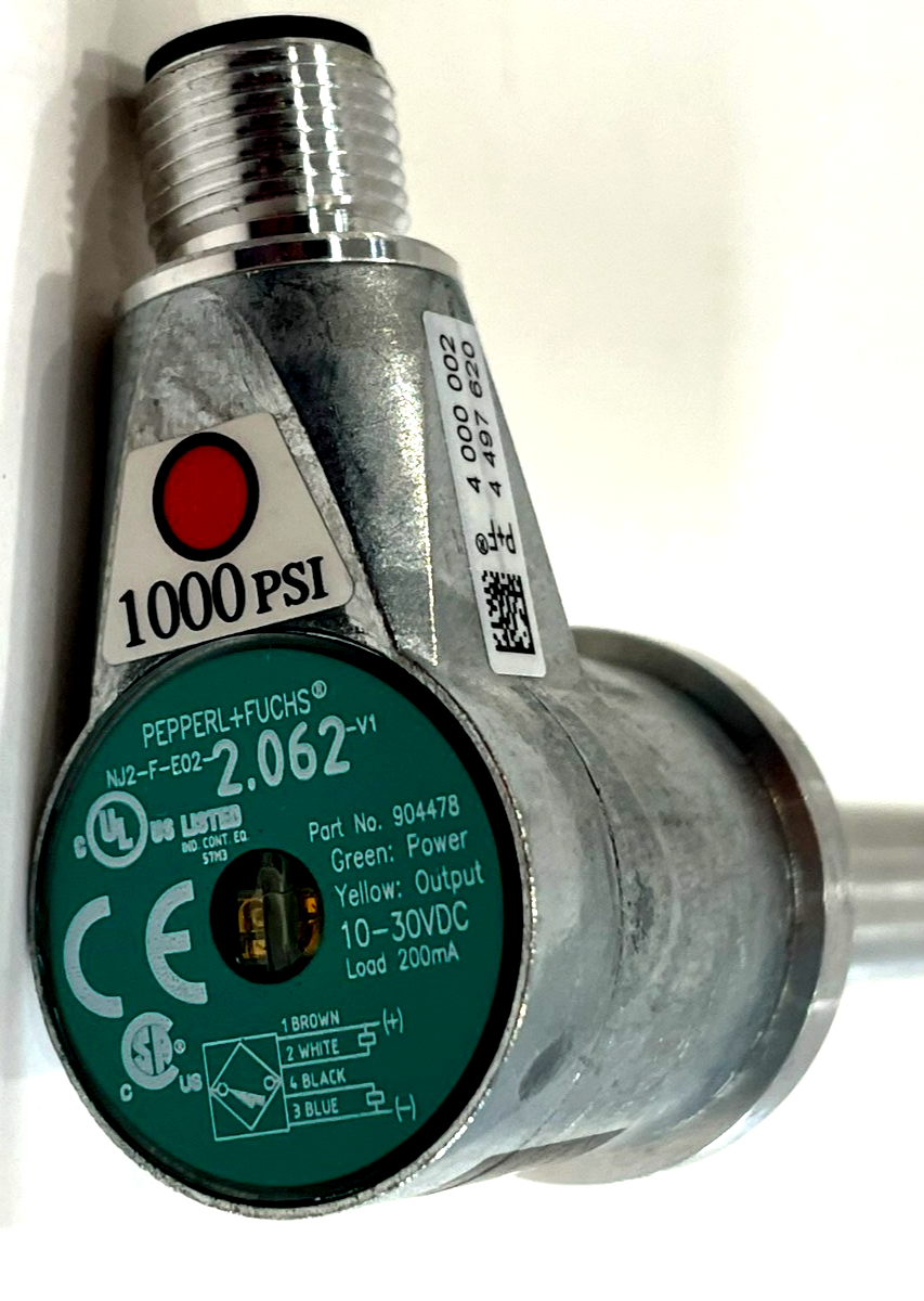 NEW PEPPERL+FUCHS 904478 POSITION SWITCH NJ2-F-E02-2.062-V1 - SB ...