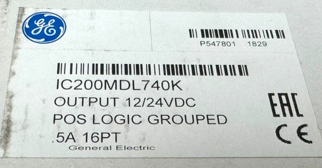 NEW SEALED GE FANUC IC200MDL740K POS. LOGIC GROUPED OUTPUT IC200MDL740 - Image 3