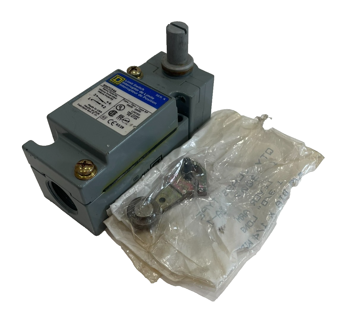 NEW SQUARE D 9007C54A LIMIT SWITCH SERIES A