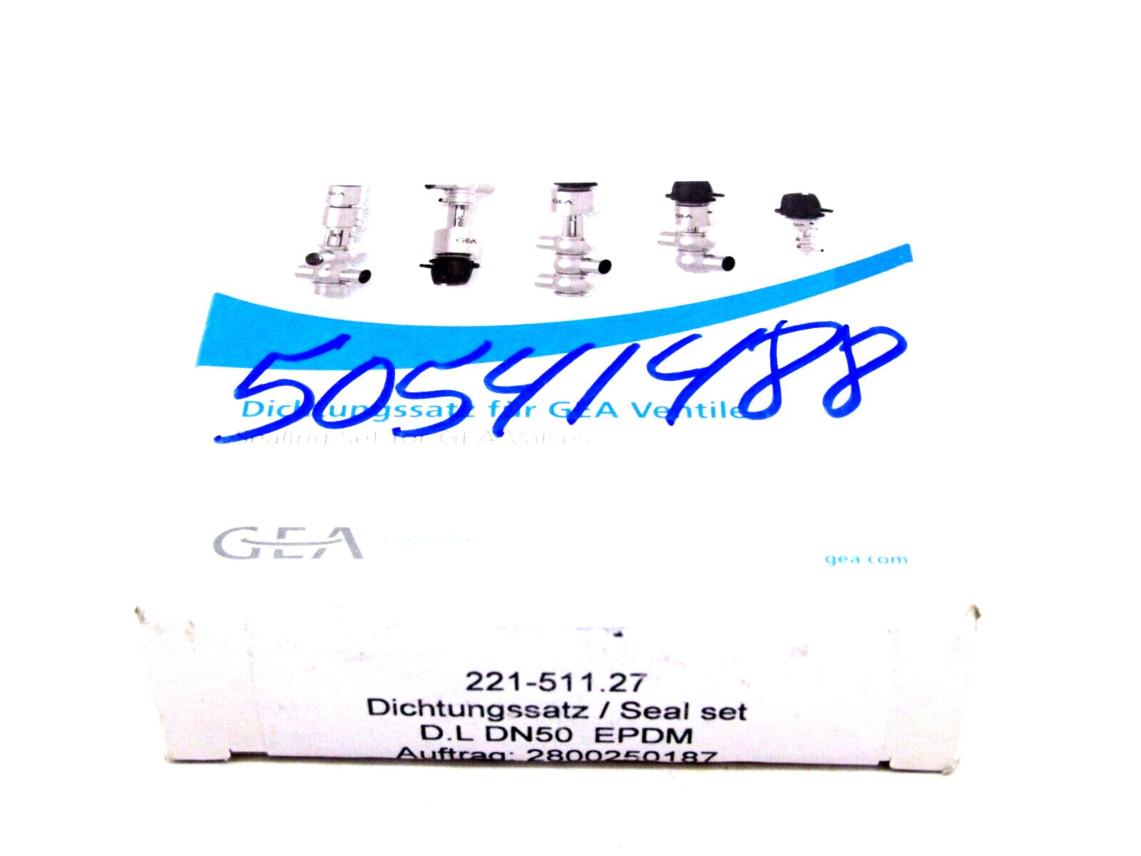 GEA Tuchenhagen 221-001317 Seal Kit, 4, EPDM, N/ECO-E Series GEA Tuchenhagen 221-001317 Seal Kit, 4, EPDM, N/ECO-E Series