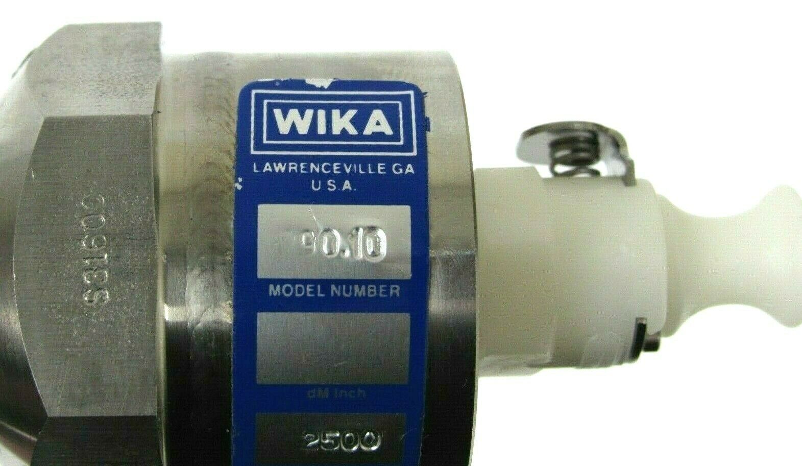 NEW WIKA 316-SS 90.10 PRESSURE GAUGE 9010 316SS - Image 5