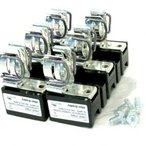 LOT OF 2 NEW ALLEN BRADLEY 1494F-FS60 FUSE BLOCKS SER.D 1494FFS60