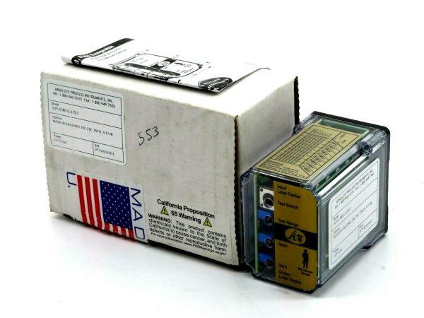 NEW ABSOLUTE PROCESS INSTRUMENTS API 4380 GHV3 RELAY ISOLATOR API4380GHV3