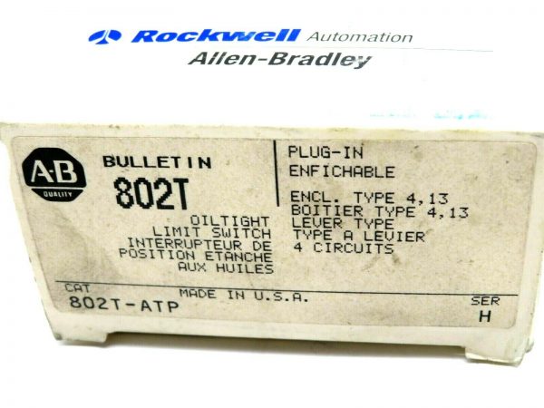 NEW ALLEN BRADLEY 802T-ATP LIMIT SWITCH SERIES H 802TATP - Image 4