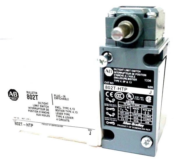 NEW ALLEN BRADLEY 802T-HTP LIMIT SWITCH 802THTP