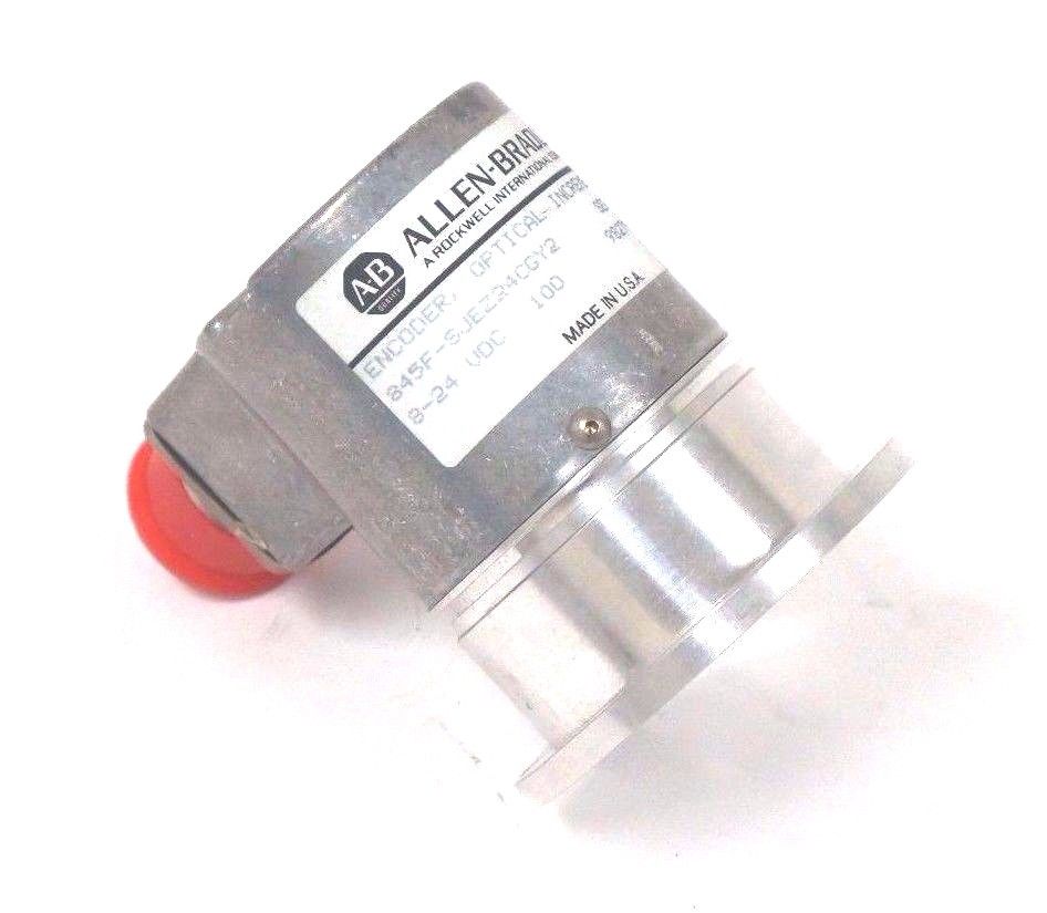 NEW ALLEN BRADLEY 845F-SJEZ24CGY2 OPTICAL INCREMENTAL ENCODER SER. B