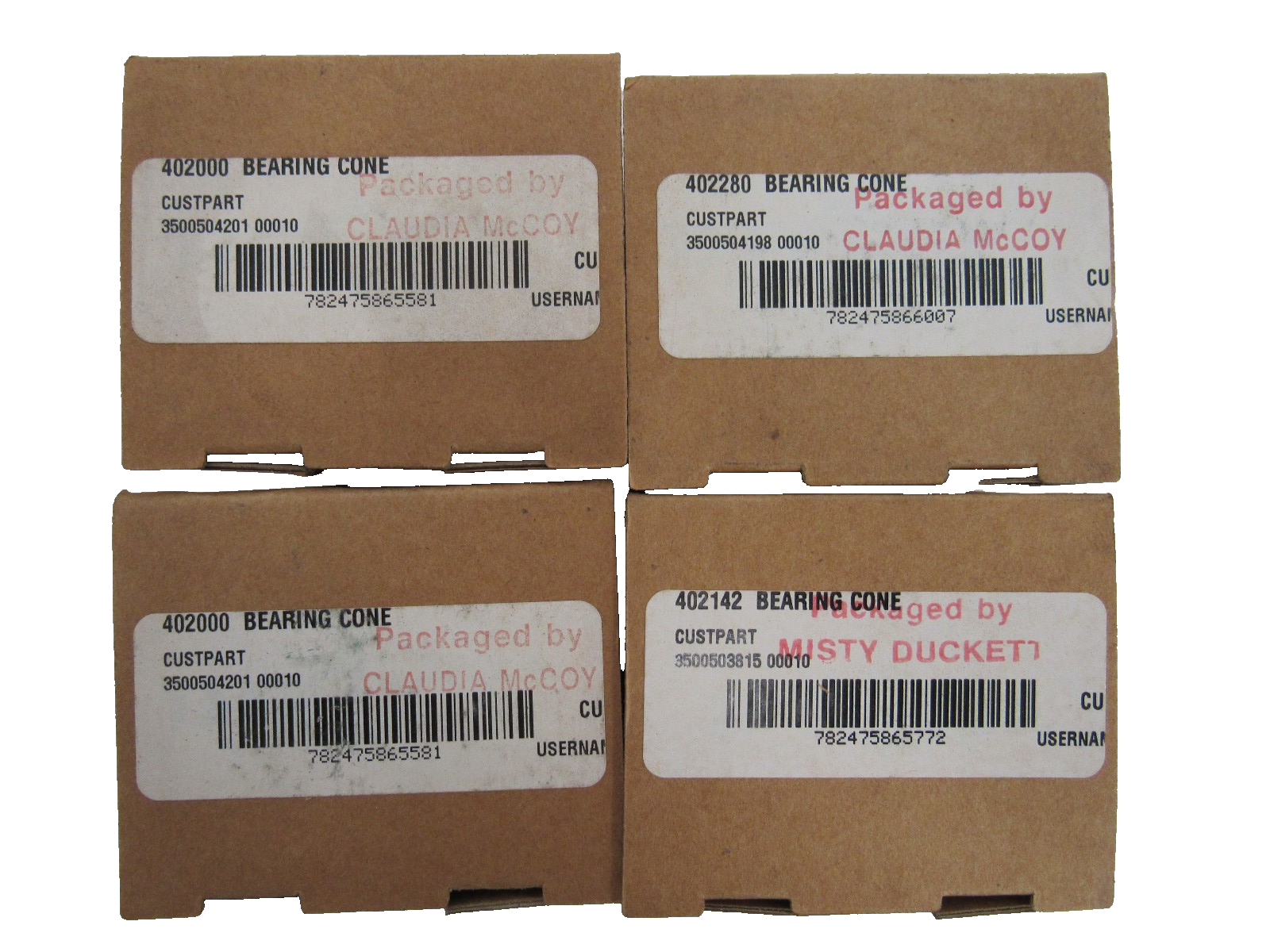 NEW BALDOR 392282 SCXT4A-B REBUILD KIT LEVEL 1 - Image 3