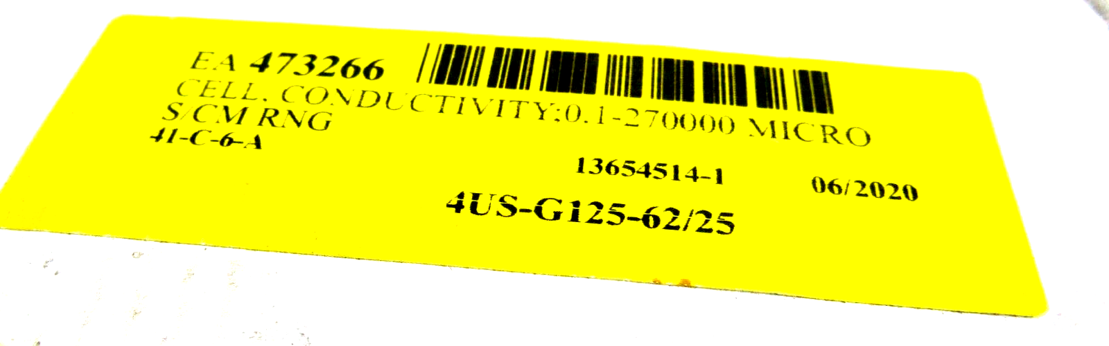 NEW HAMILTON CONDUCELL 4US-G125 CONDUCTIVITY SENSOR 4USG125 - Image 5