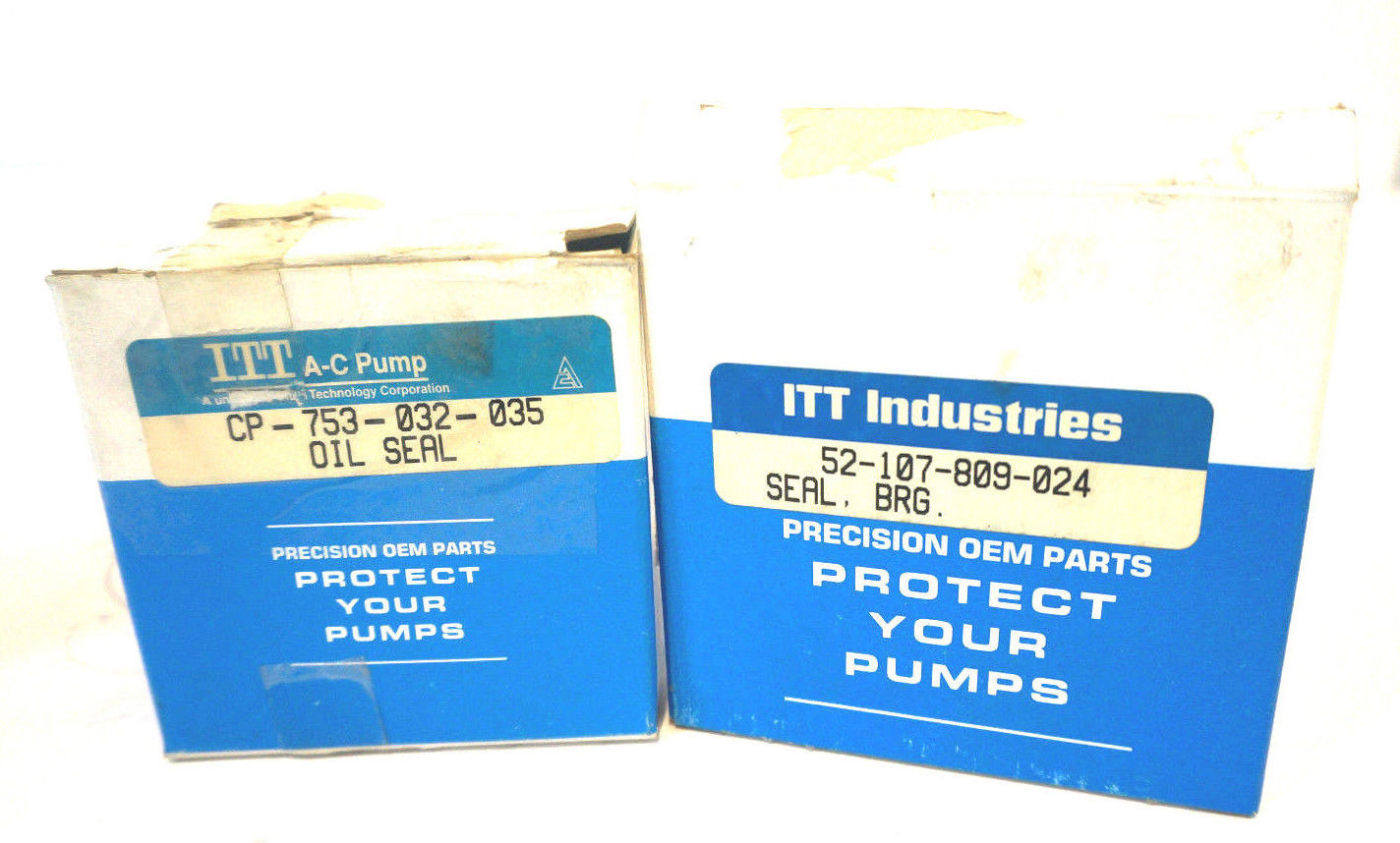NEW ITT INDUSTRIES 52-107-809-024 SEAL BEARING & CP-753-032-035 OIL SEAL