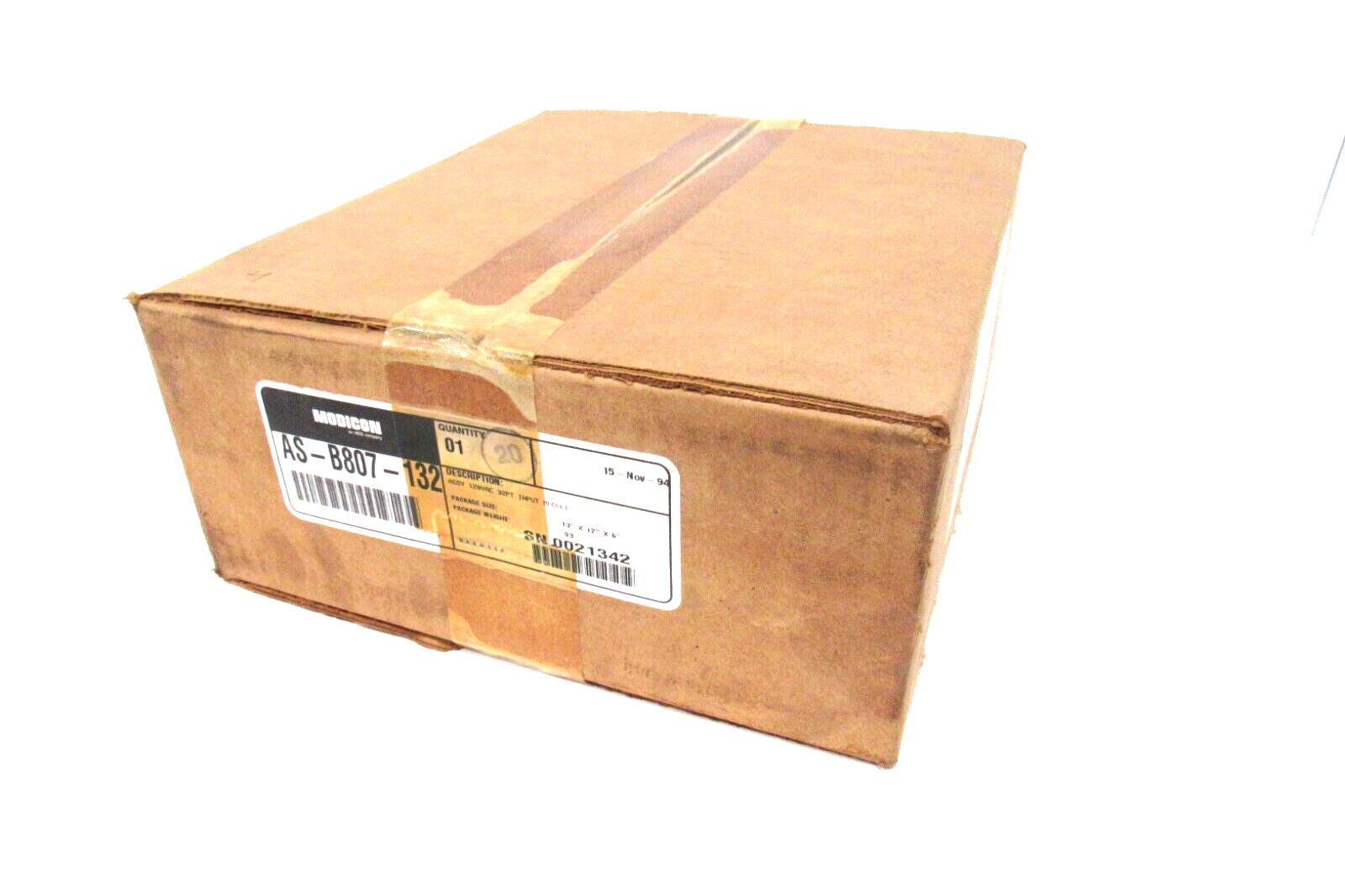 NEW MODICON AS-B807-132 INPUT MODULE ASB807132 - SB Industrial Supply, Inc.
