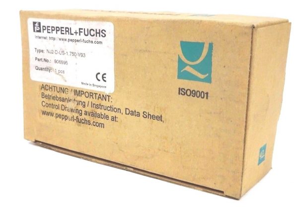 NEW PEPPERL & FUCHS NJ2-D-US-1.750-V93 INDUCTIVE SENSOR NJ2DUS1750V93