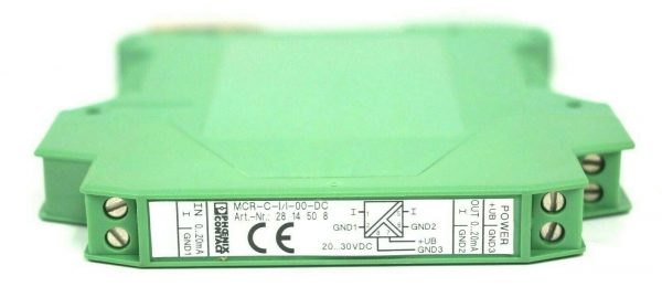 NEW PHOENIX CONTACT MCR-C-I/I-00-DC ISOLATING AMPLIFIER - Image 3