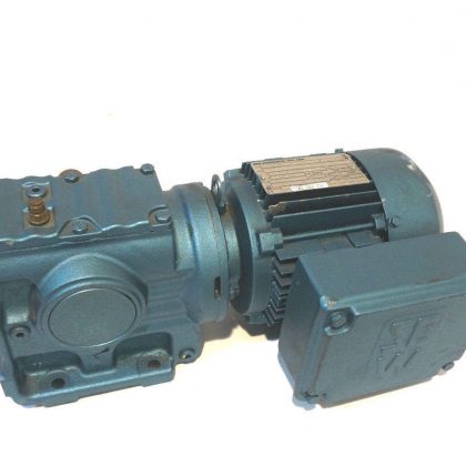 NEW SEW EURODRIVE DFT71C6 MOTOR 1120 RPM .25 HP WITH S47DT71C6 GEAR REDUCER