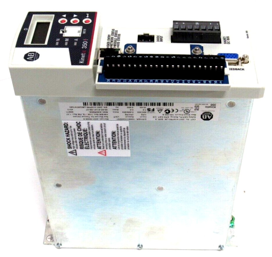 USED ALLEN BRADLEY 2097-V34PR6-LM KINETIX 350 SERVO DRIVE SER.A 2097V34PR6LM - Image 4