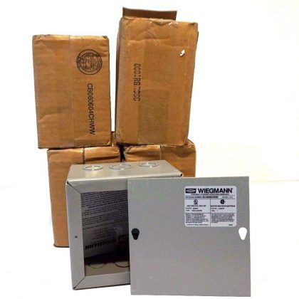 4 NEW HUBBELL SC060604WW ENCLOSURE