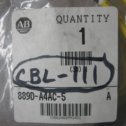 NEW ALLEN BRADLEY 889D-A4AC-5 CORDSET 889DA4AC5