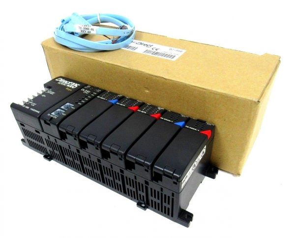 NEW AUTOMATION DIRECT D2-240 CPU WITH D2-06B BASE AND MODULES D2240 DL240