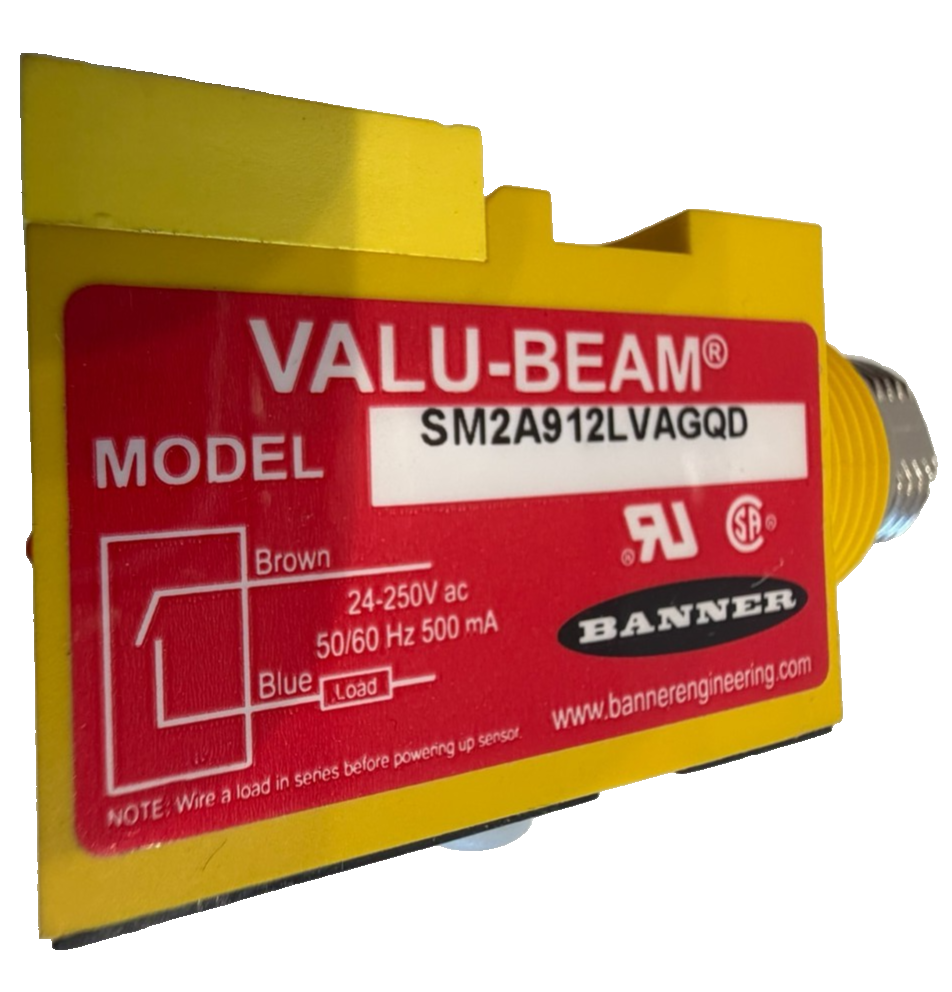 NEW BANNER ENGINEERING SM2A912LVAGQD PHOTOELECTRIC SENSOR - Image 5