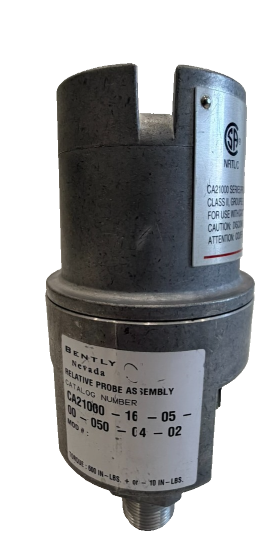 NEW BENTLY NEVADA CA21000-16-05-00-050-04-02 PROBE ASSEMBLY CA210001605000500402