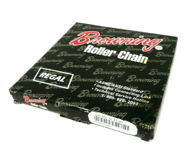 NEW BROWNING J40 RIV 10 FT CH ROLLER CHAIN J40RIV10FTCH