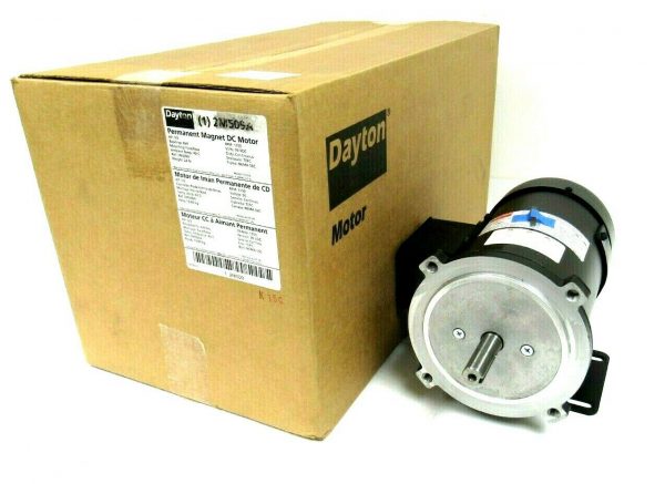 NEW DAYTON 2M509A DC MOTOR 1/3HP 90VDC 1750 RPM