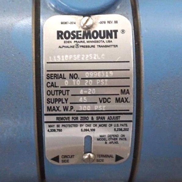 NEW EMERSON 1151DP5E22S2L4 TRANSMITTER 3051CD3A22A2AB4I5L4M5T152 - Image 6