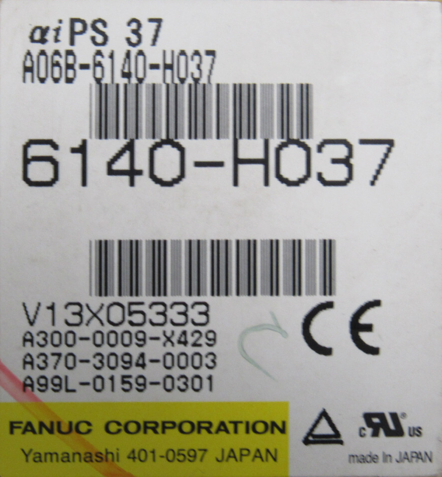 NEW FANUC A06B-6140-H037 POWER SUPPLY A06B6140H037 - Image 3