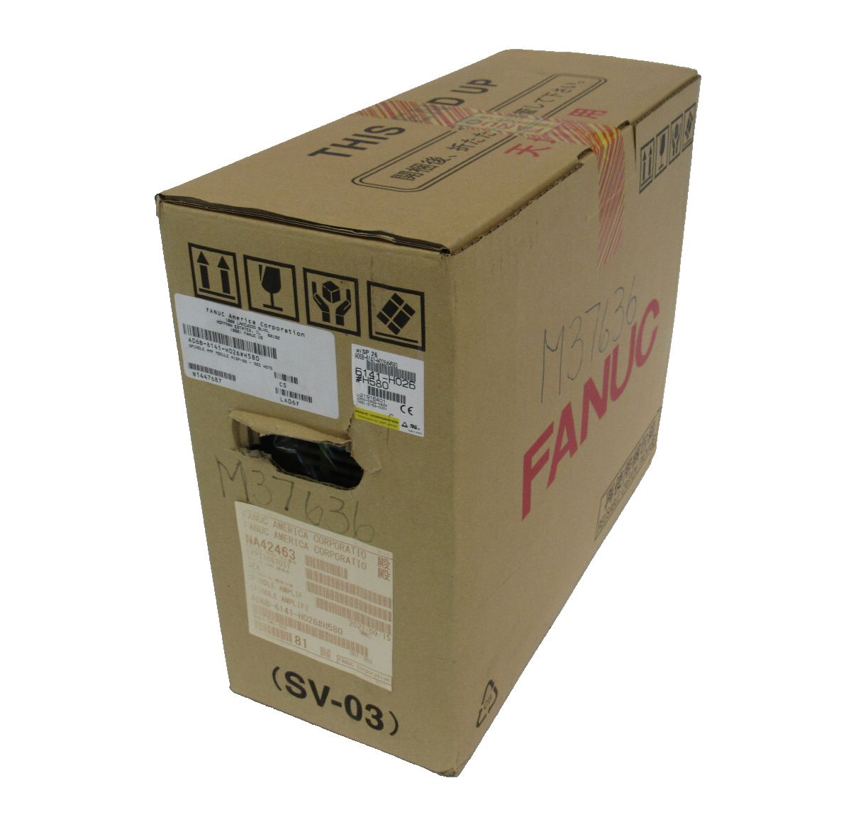 NEW FANUC A06B-6141-H026#H580 SERVO DRIVE A06B6141H026H580