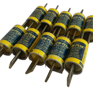 NEW LOT OF 10 BUSSMANN LPJ-125SP FUSES 600VAC 300VDC LPJ125SP