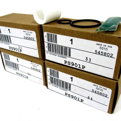 NEW LOT OF 4 PARKER PS901P FILTER 40 MICRON 545802