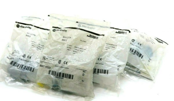 NEW LOT OF 9 ALLEN BRADLEY 800T-XD2V CONTACT BLOCK 800TXD2V