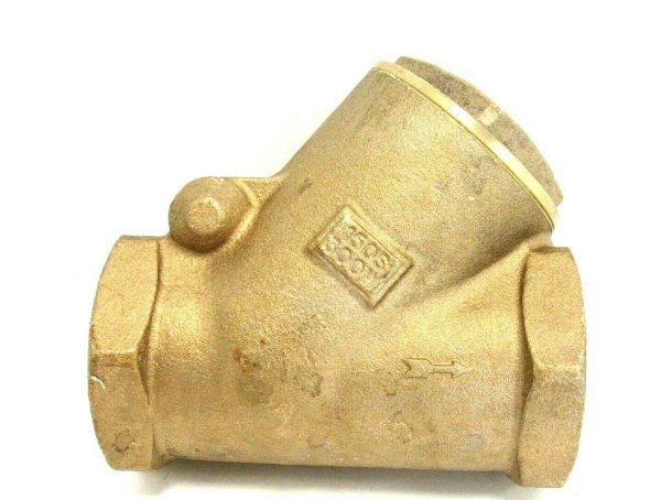 NEW MILWAUKEE 2" BRONZE SWING CHECK VALVE 150S 300W - Image 3