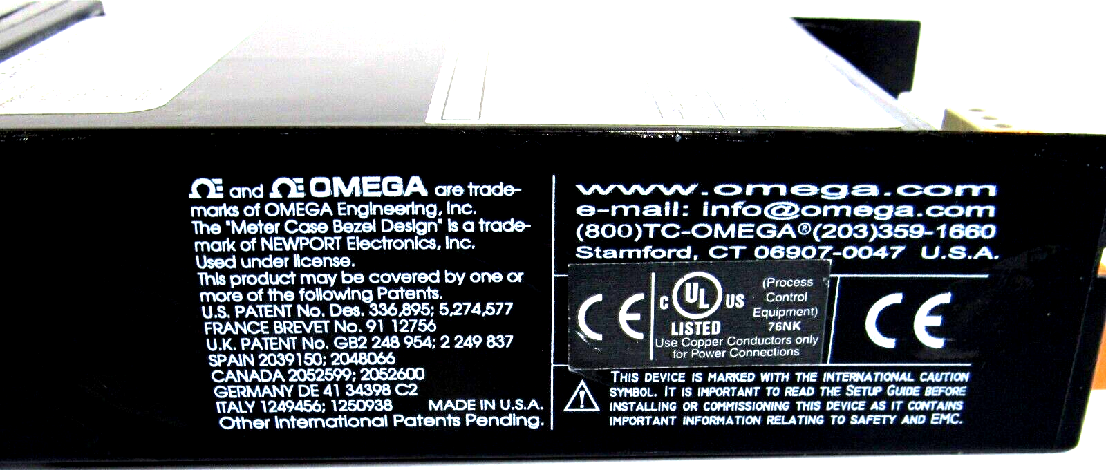 NEW OMEGA ENGINEERING CN1001TC TEMPERATURE CONTROLLER 115V - SB ...