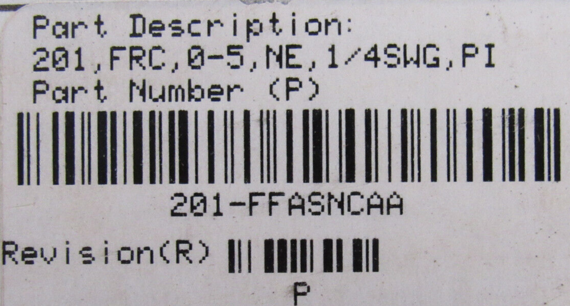 NEW PARKER 201-FFASNCAA MASS FLOW SENSOR 201FFASNCAA - Image 6