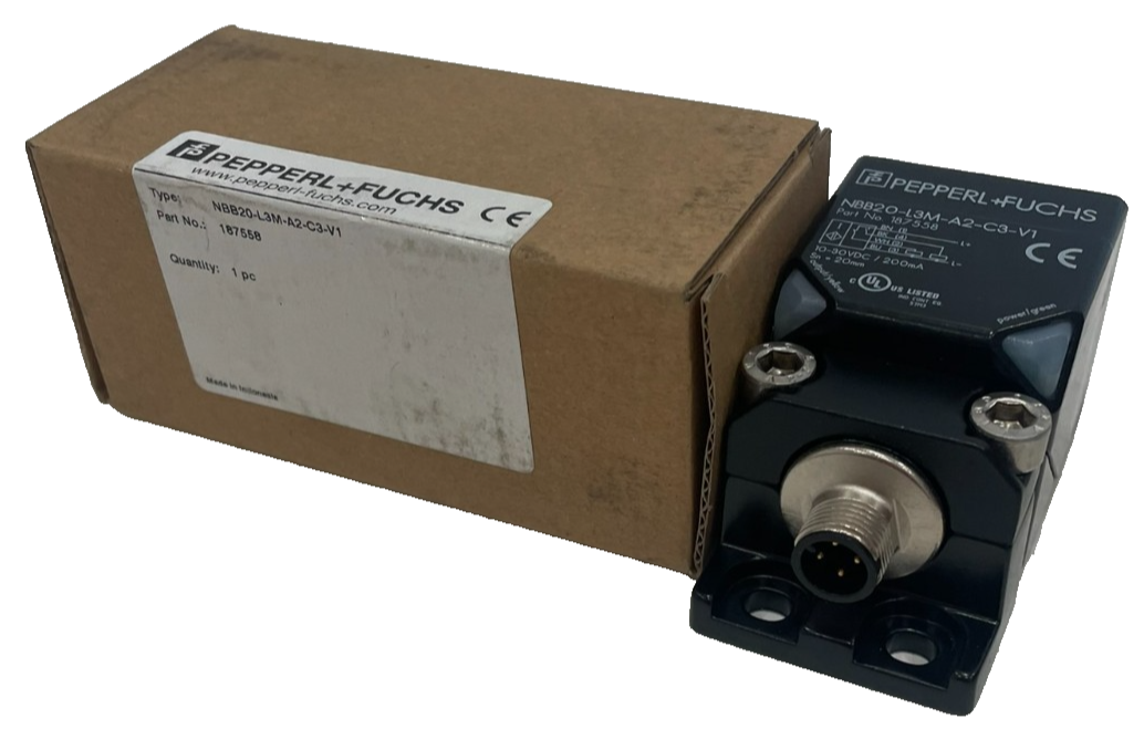 NEW PEPPERL+FUCHS 187558 INDUCTIVE SENSOR NBB20-L3M-A2-C3-V1