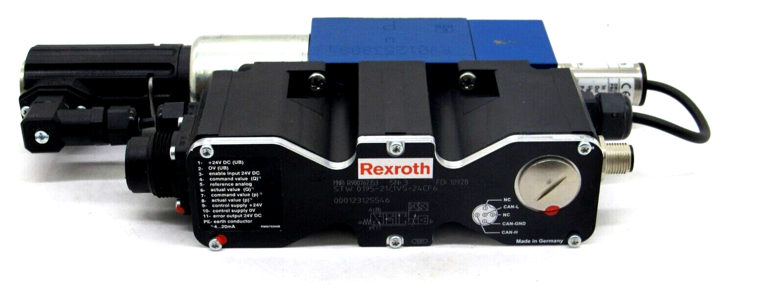 NEW REXROTH R900767353 VALVE STW-0195-21/1V5-24CF6 - Image 4