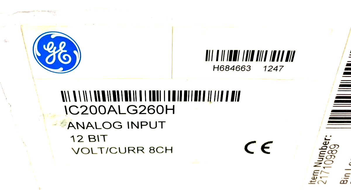 NEW SEALED GE FANUC IC200ALG260H ANALOG INPUT 12 BIT IC200ALG260 - Image 3