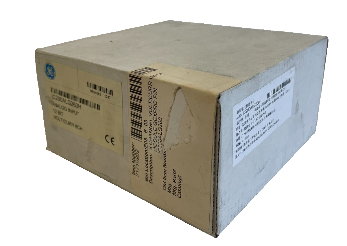 NEW SEALED GE FANUC IC200ALG260H ANALOG INPUT 12 BIT IC200ALG260