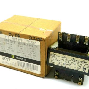 NEW SQUARE D 9070-EO-2 CONTROL CIRCUIT TRANSFORMER 9070EO2