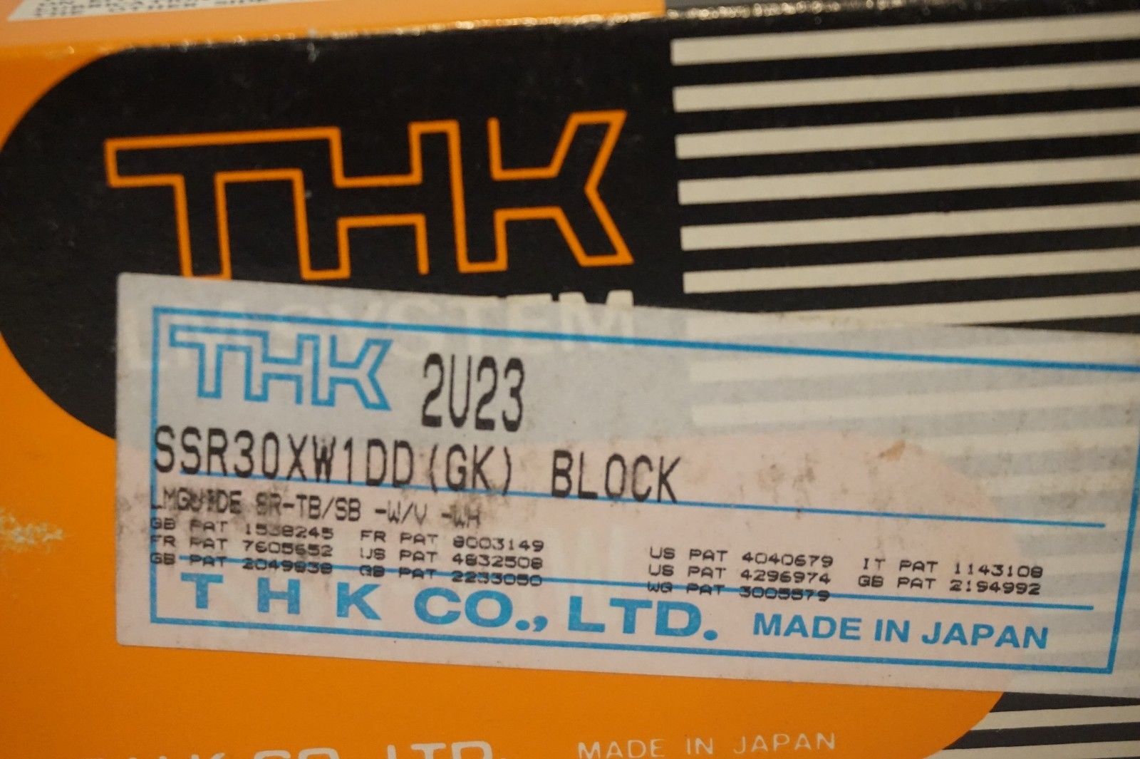 NEW THK SSR30XW1DD LINEAR GUIDE - Image 3