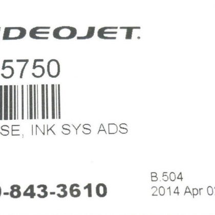 NEW VIDEO JET RP25750 VEL FUSE, INK SYS ADS
