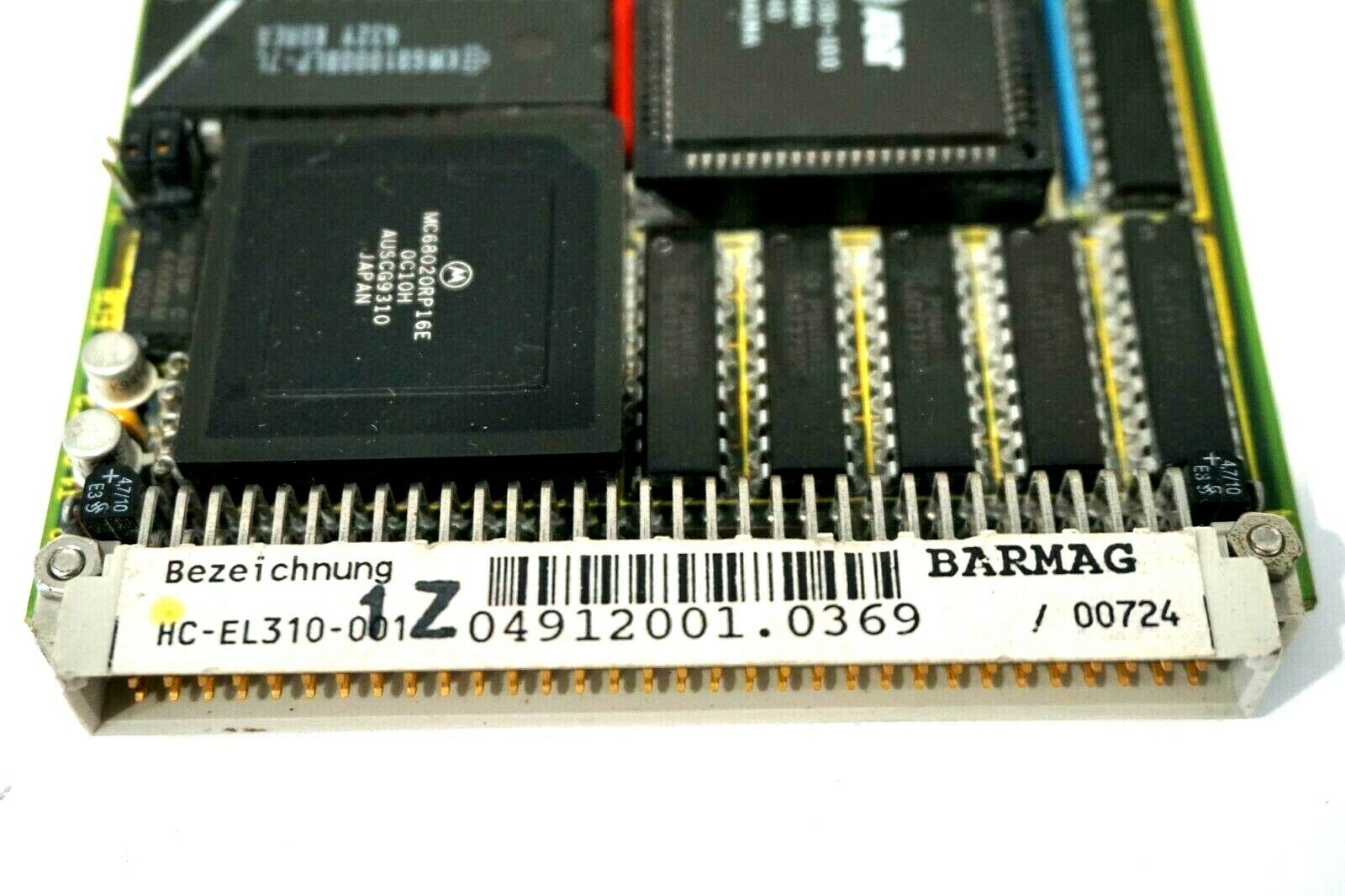 USED BARMAG ELECTRONICS HC-EL310-001 PC BOARD HCEL310001 - SB ...