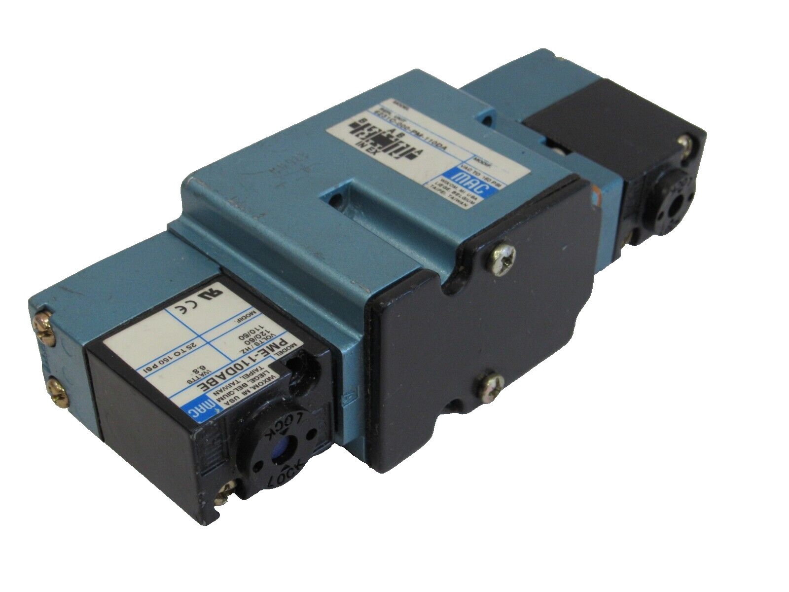 USED MAC VALVES 6231C-000-PM-110DA SOLENOID VALVE 6231C000PM110DA