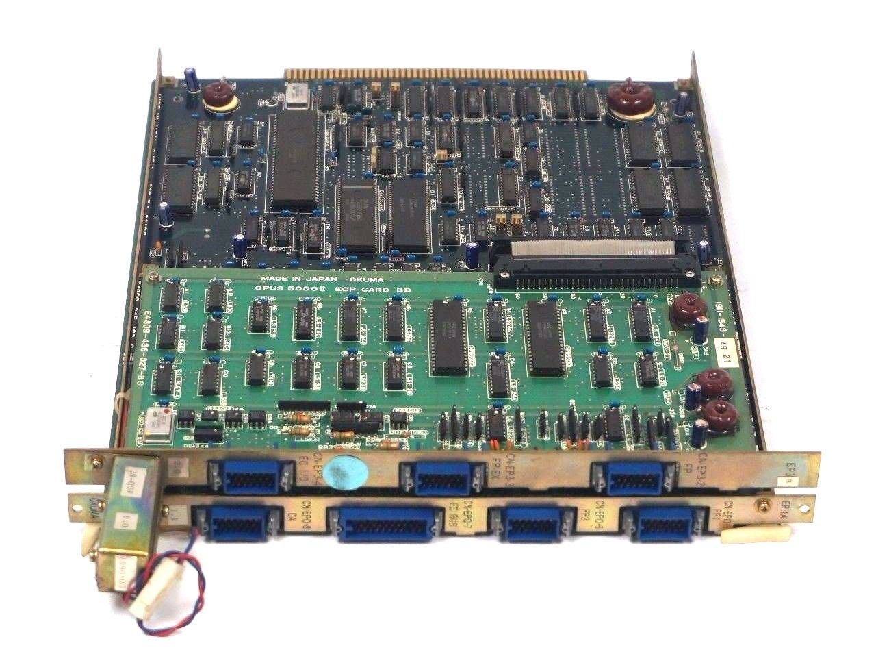 マザーボード OKUMA E4809-045-122-FE4809-436-027-C USED OKUMA E4809-045-122-C PC BOARD W/ E4809-436-027-B BOARD - SB