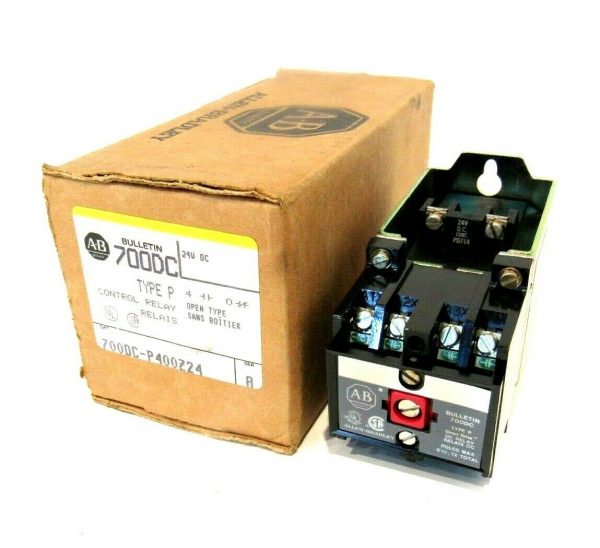 NEW ALLEN BRADLEY 700DC-P400Z24 CONTROL RELAY SER.A 700DCP400Z24