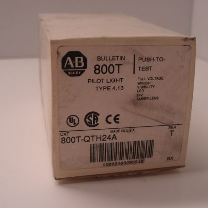 NEW ALLEN BRADLEY 800T-QTH24A PILOT LIGHT SER. T 800TQTH24A