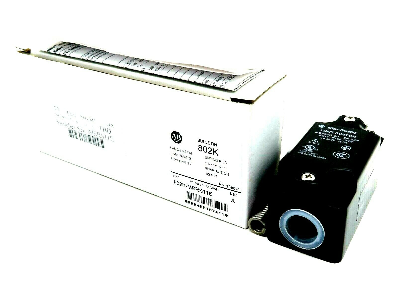NEW ALLEN BRADLEY 802K-MSRS11E LIMIT SWITCH SERIES A 802KMSRS11E - SB ...